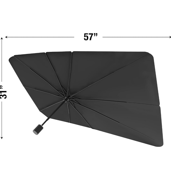 BrellaShield Car & Truck Umbrella Style Pop-Up Sun Shield - Picture 3 of 6